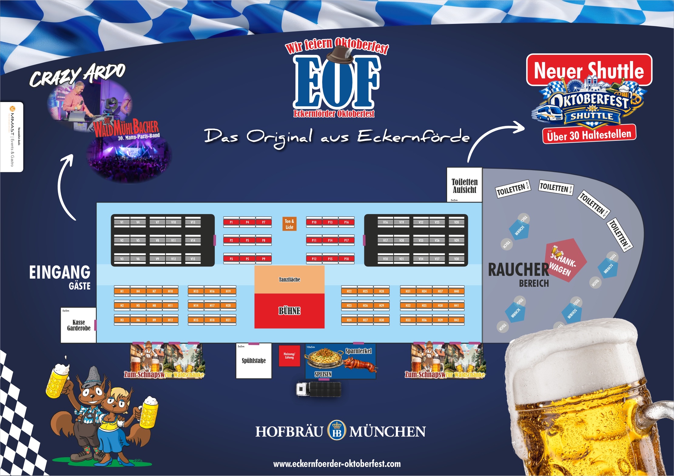 Zeltplan Samstag EOF 2026
