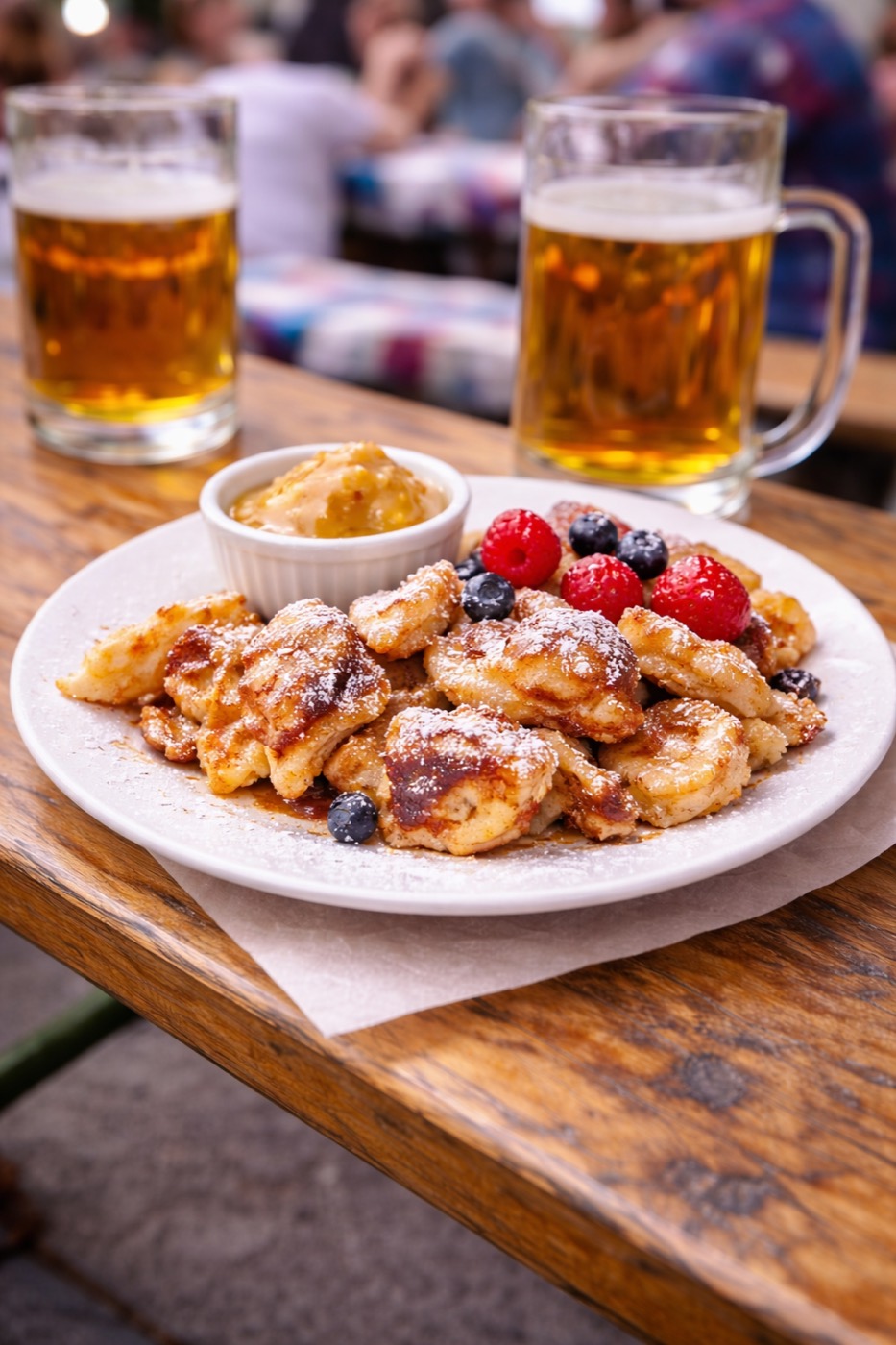 Kaiserschmarrn mit Apfelmus