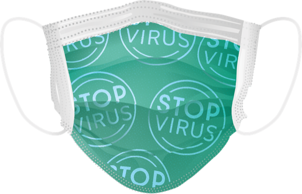 Pandemie-Zeit mit Schutzmaske